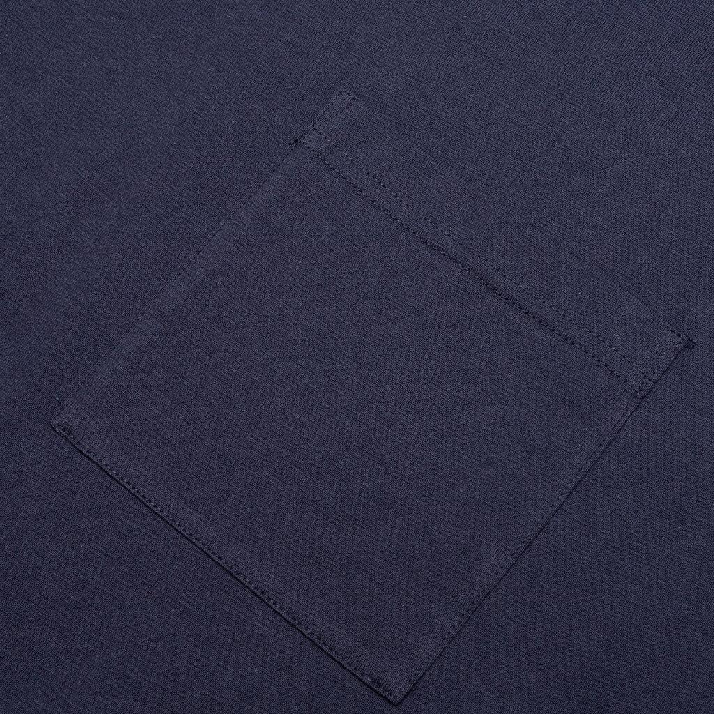 Jersey Braque Pocket Tee - Navy Male Product Image