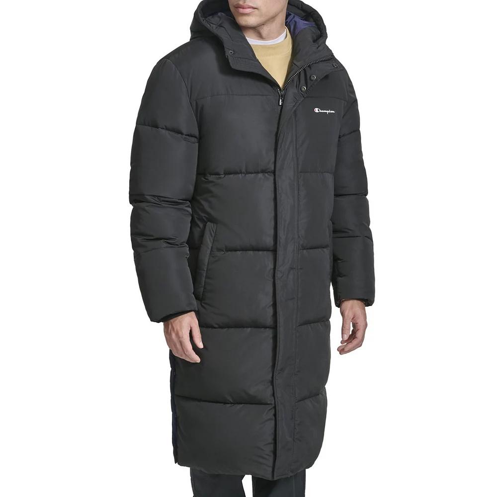 Men's Champion® Long Puffer With Hood,  Product Image