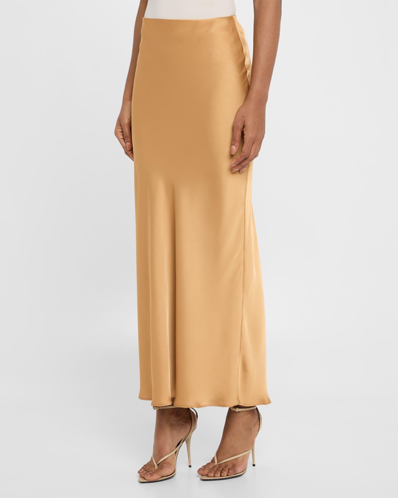 Meadow Satin Maxi Skirt Product Image