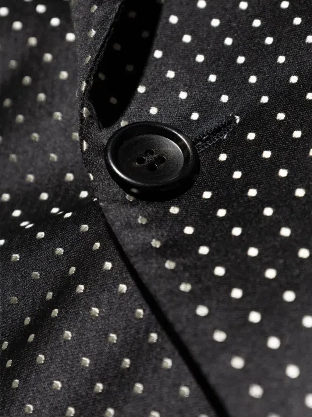 TOM FORD Double-breasted Dotted Jacket In Multi Product Image