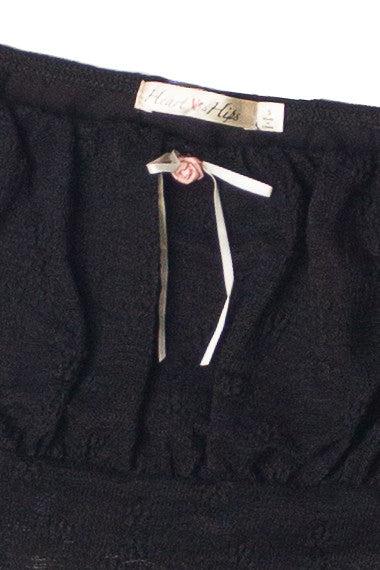 Milkmaid Rosette Bow Long Sleeve Top Product Image