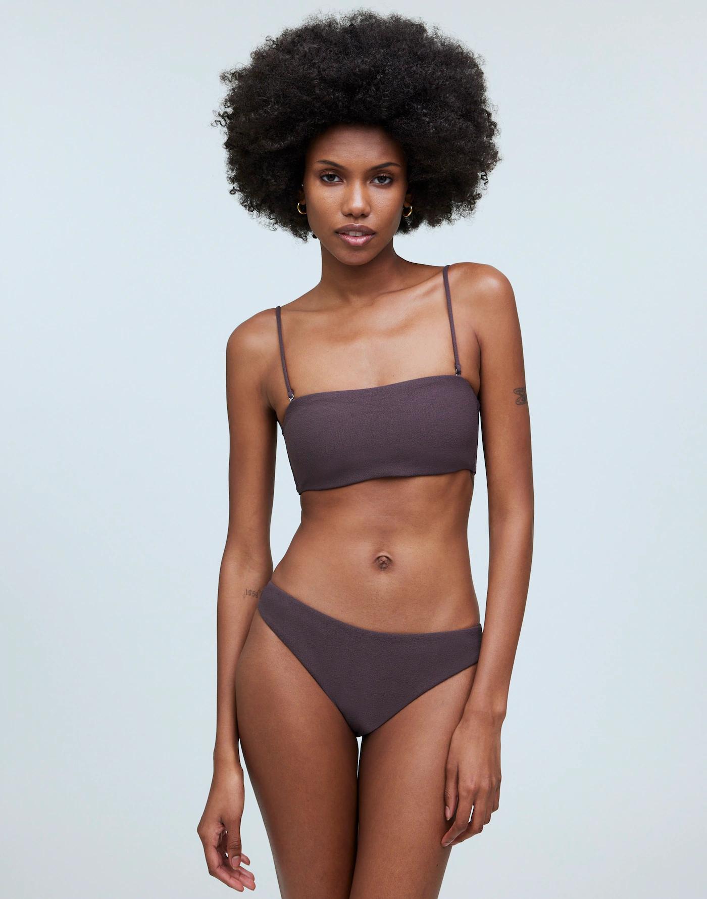 Mid-Rise Bikini Bottom Product Image