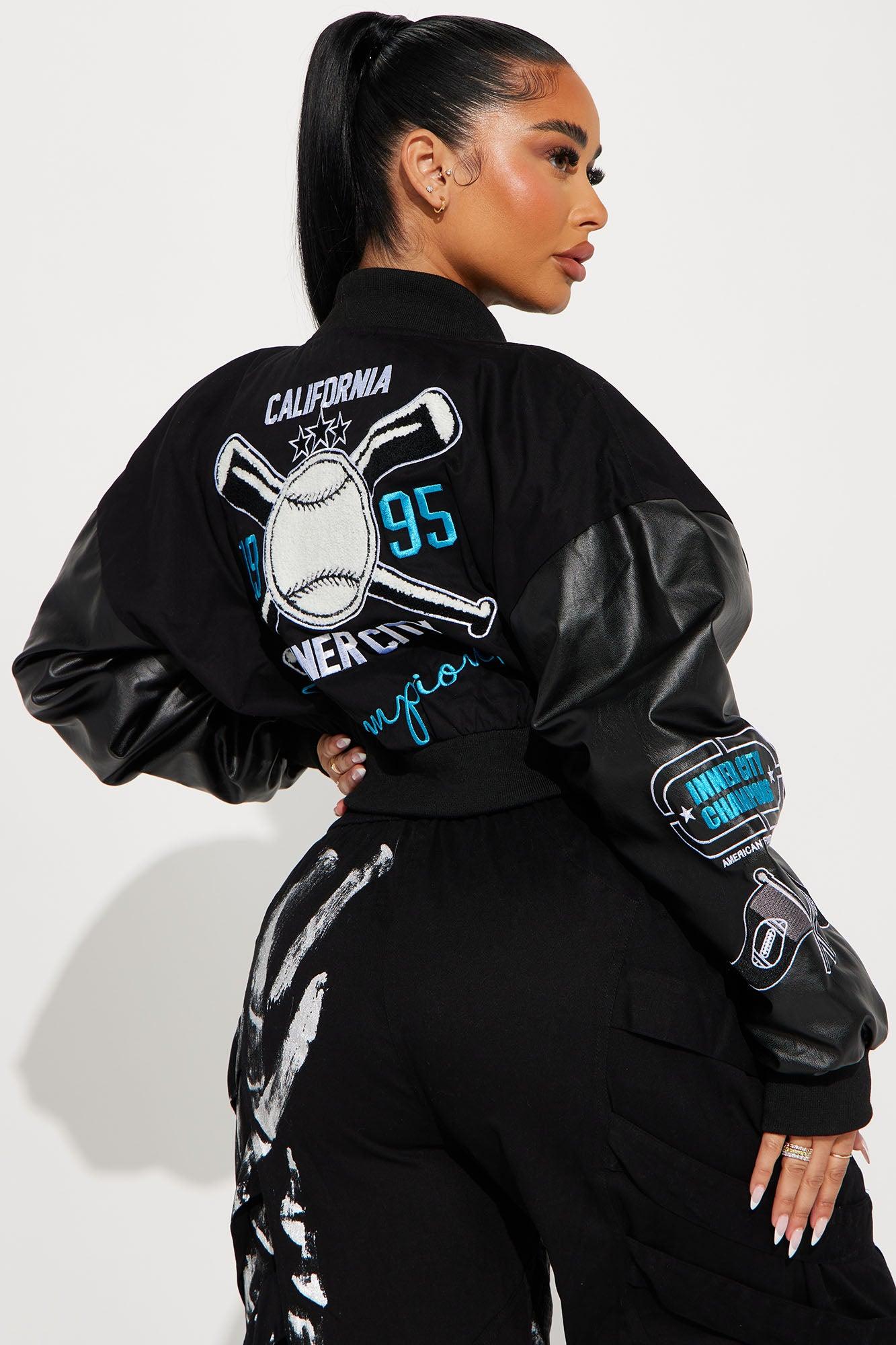 LA Champions Bomber Jacket - Black Product Image