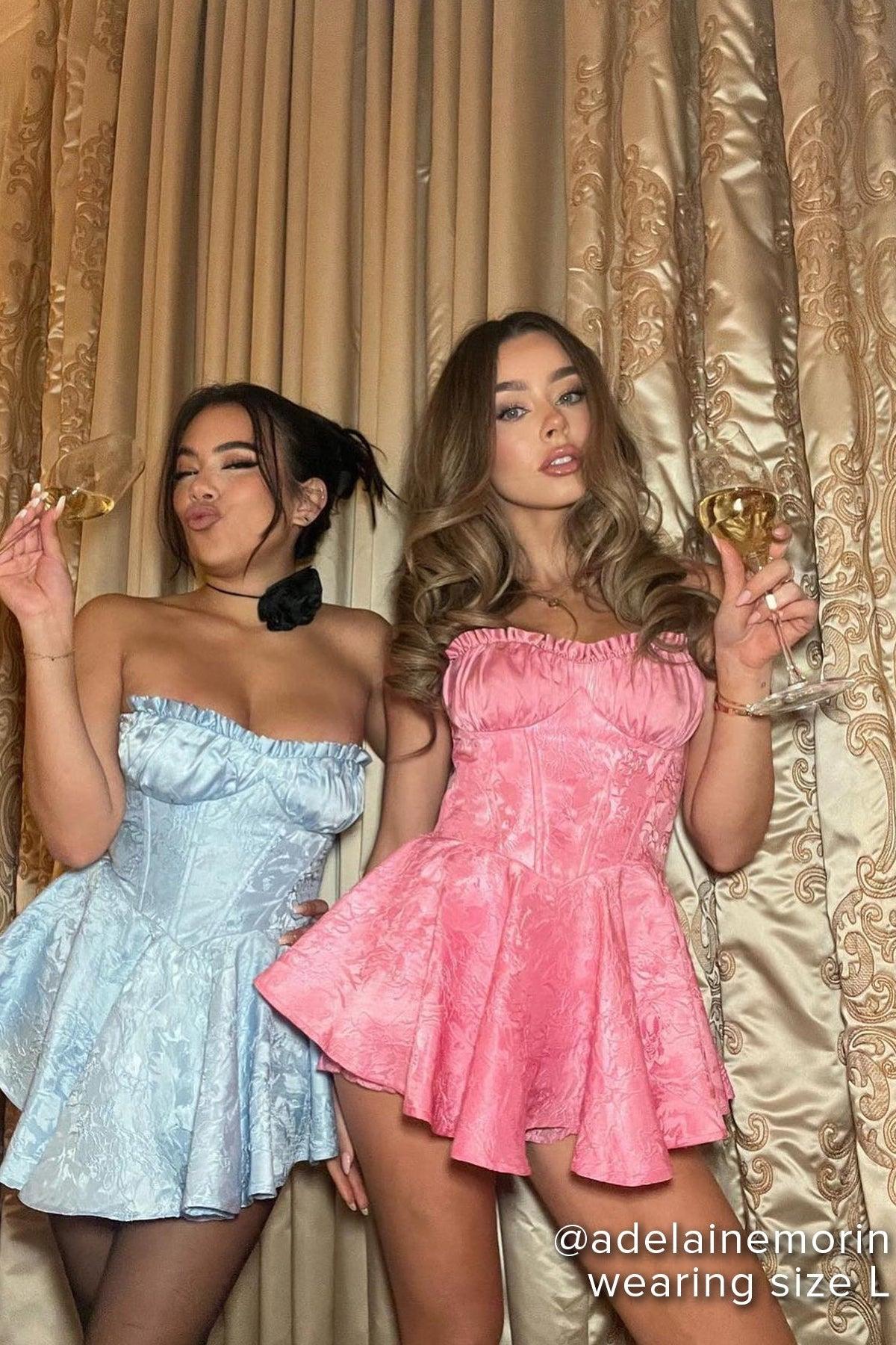 Airina Dress (Blue) Product Image