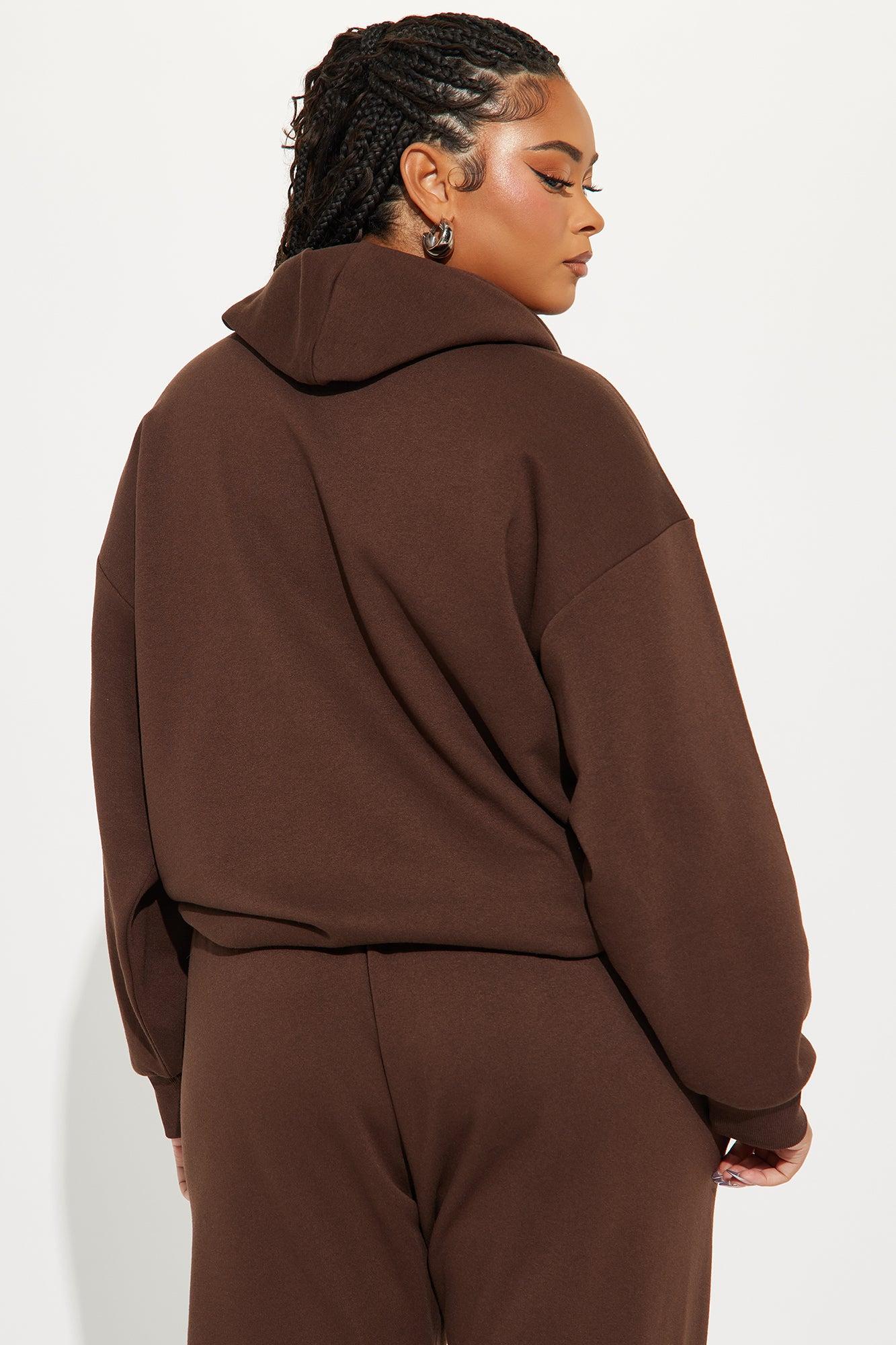 Von Dutch Patch Hoodie - Brown Product Image