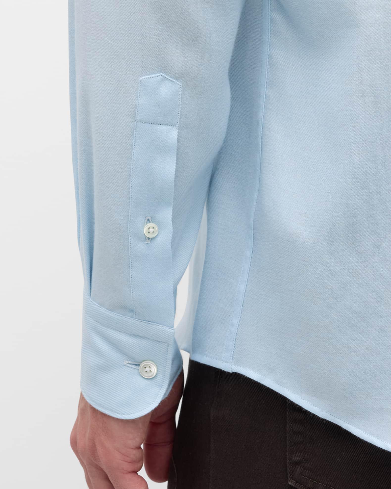 Men's Cashco Cashmere and Cotton Sport Shirt Product Image