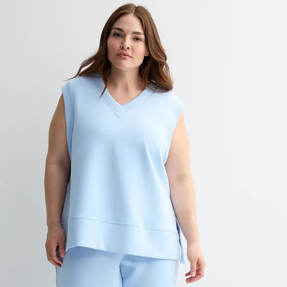 Plus Size Tek Gear Ultracomfort Vest, Women's, Size: 2XL, Baron River Product Image