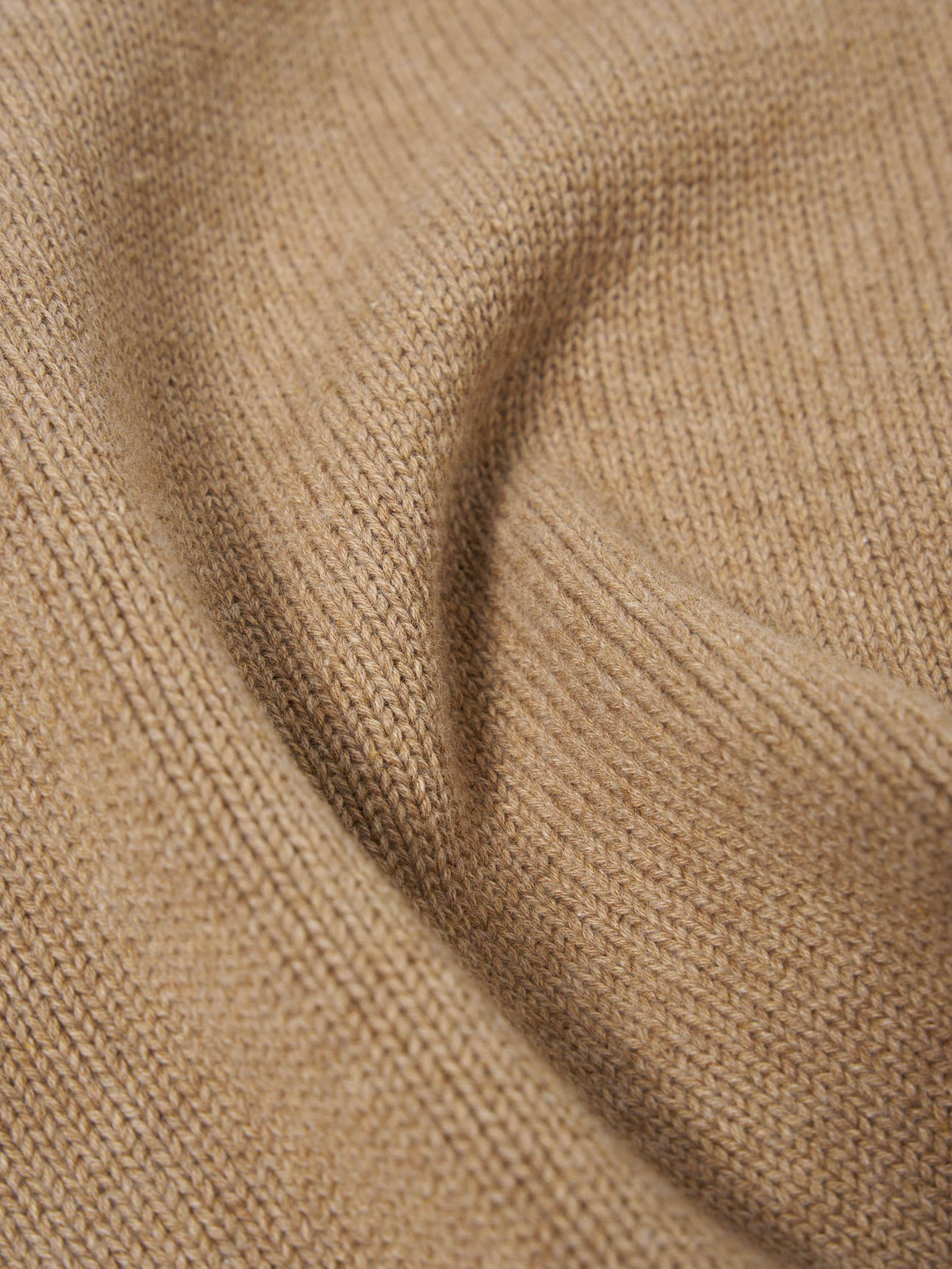 Sand Cotton Knit Pocket David Cardigan Product Image