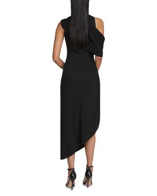 Gabrielle Matte Jersey Midi Dress Product Image