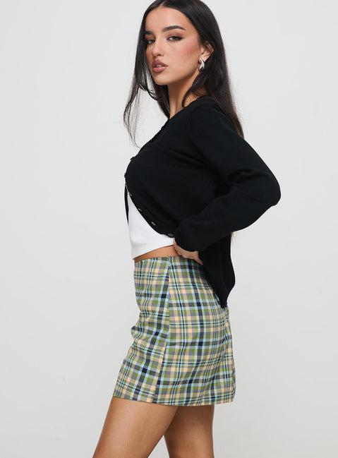 Jacklin Mini Skirt Multi Check Product Image