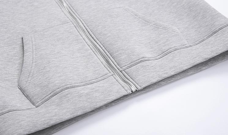 RT No. 2818 BASIC ZIP-UP HOODIE Product Image