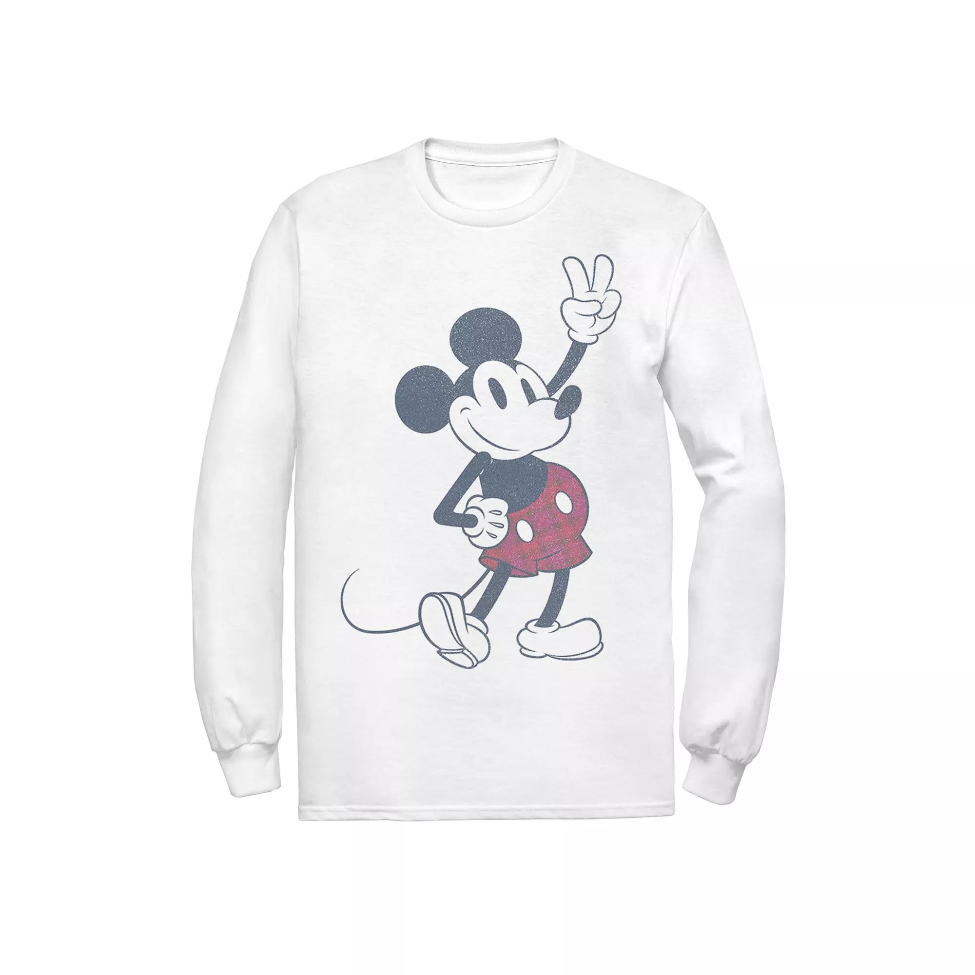 Disney's Mickey & Friends Mickey Mouse Men's Plaid Shorts Tee,  Product Image