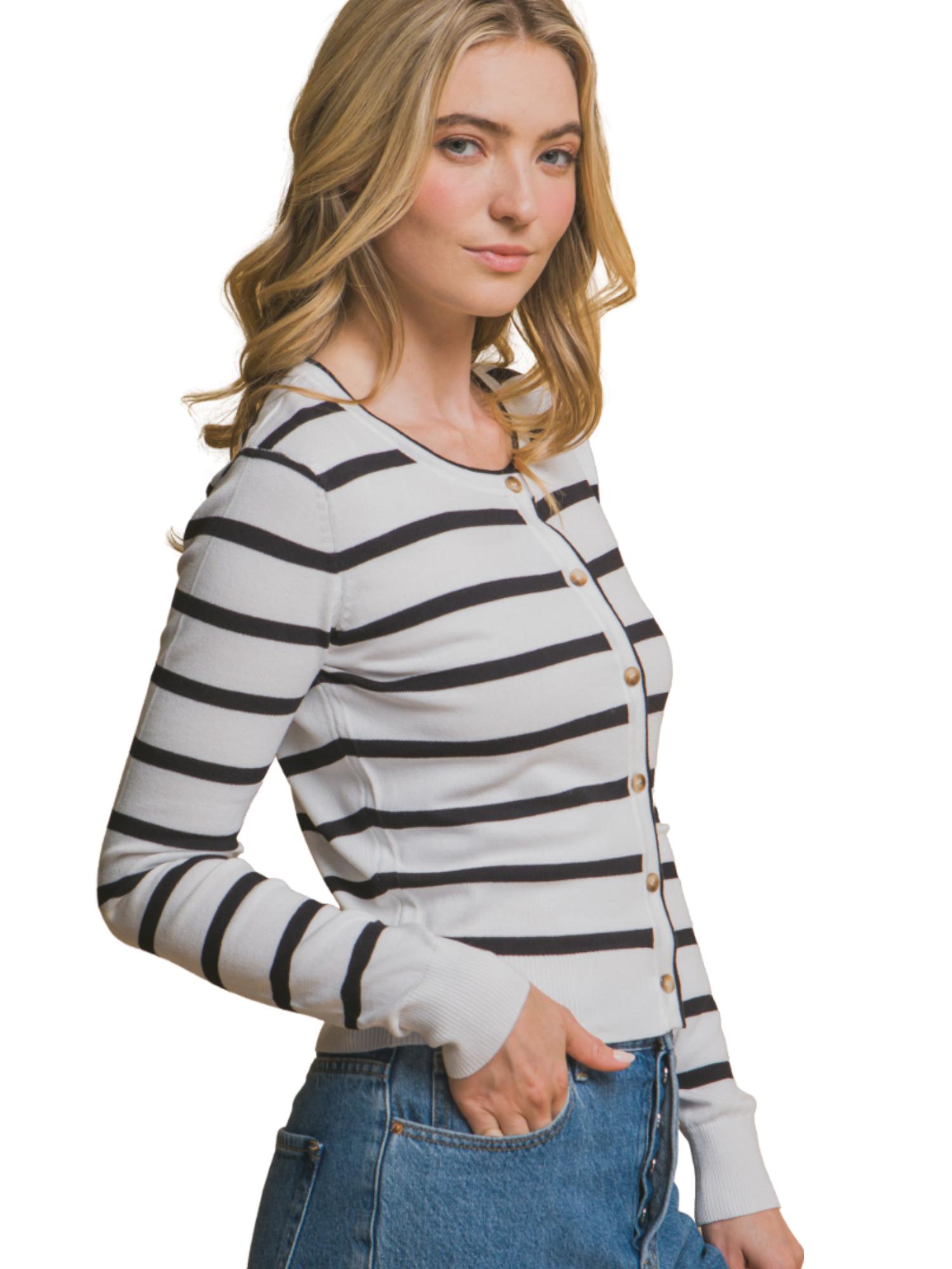 Love Tree Button Down Knit Product Image