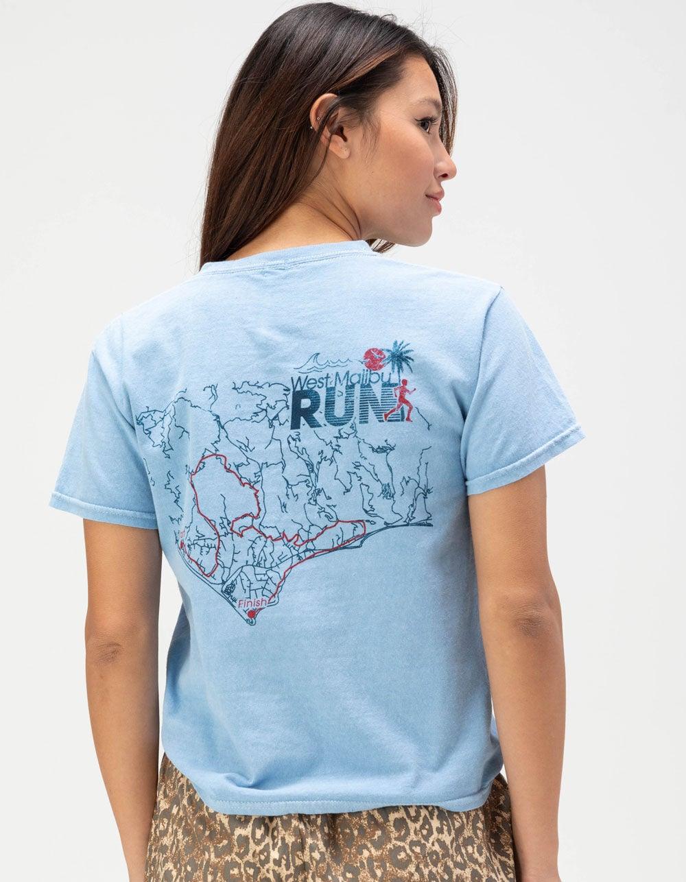 BDG Urban Outfitters Malibu Womens Relaxed Tee - BLUE Product Image