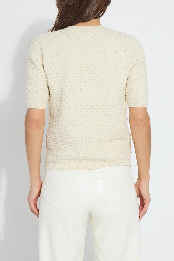 Pearl Short Sleeve Sweater Product Image