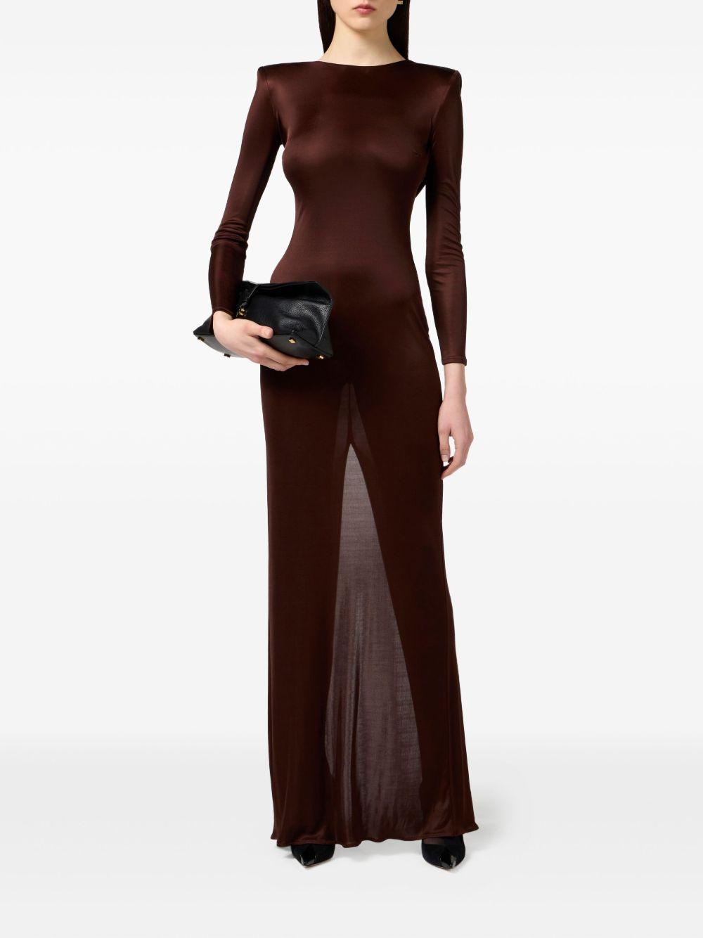 crew-neck maxi dress Product Image