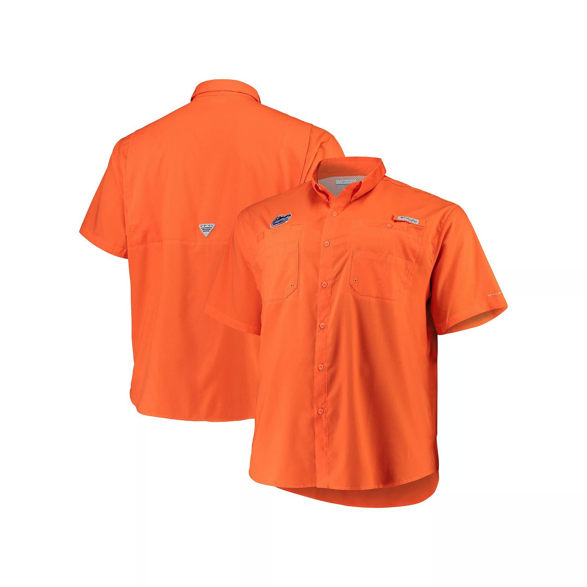 Men's Columbia Orange Florida Gators Big & Tall Collegiate Tamiami Button-Down Shirt,  Product Image