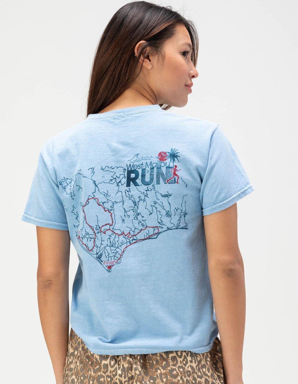 BDG Urban Outfitters Malibu Womens Relaxed Tee - BLUE Product Image