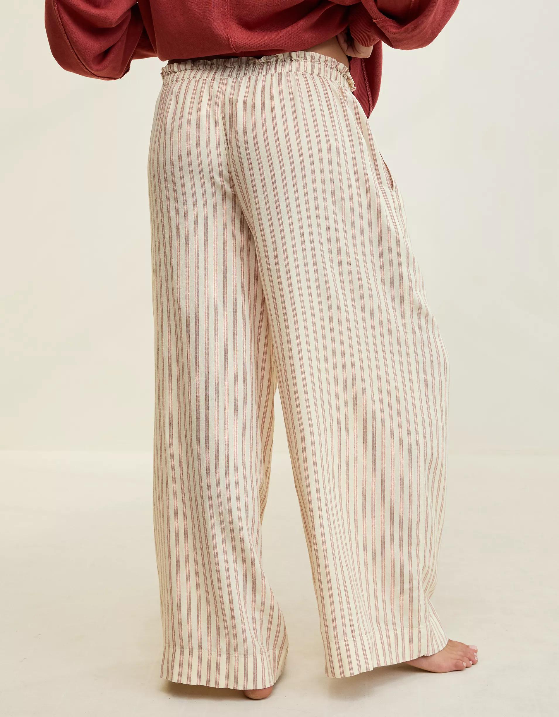 Aerie Linen Blend Trouser Product Image