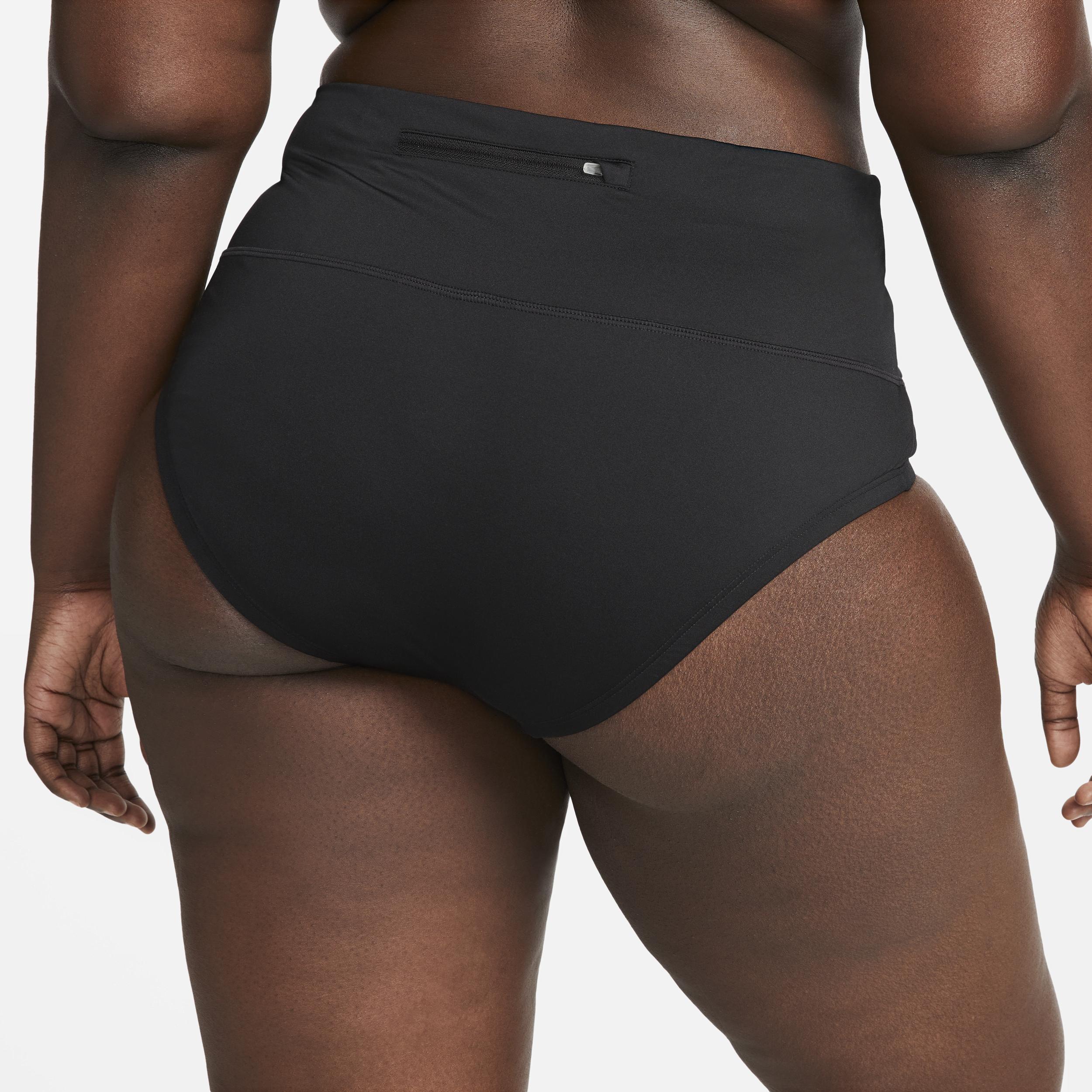 Nike Women's Essential High-Waisted Bikini Swim Bottom (Plus Size) Product Image