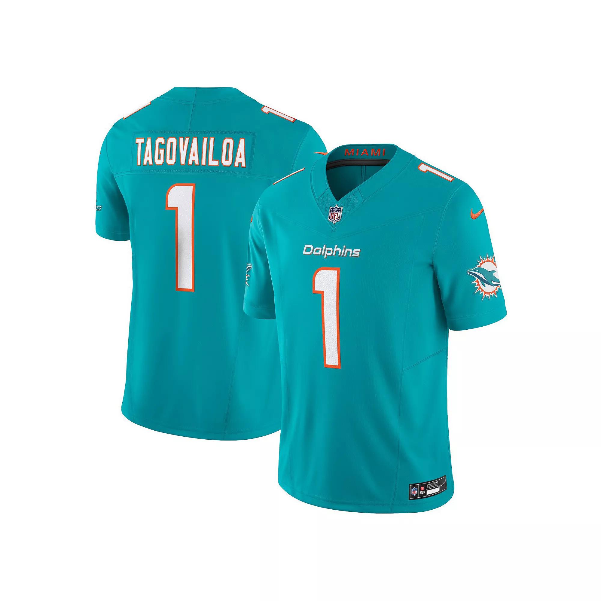 Tua Tagovailoa Miami Dolphins Nike Mens Dri-FIT NFL Limited Football Jersey | 31NMMDLH9PF-ZZ0 Product Image