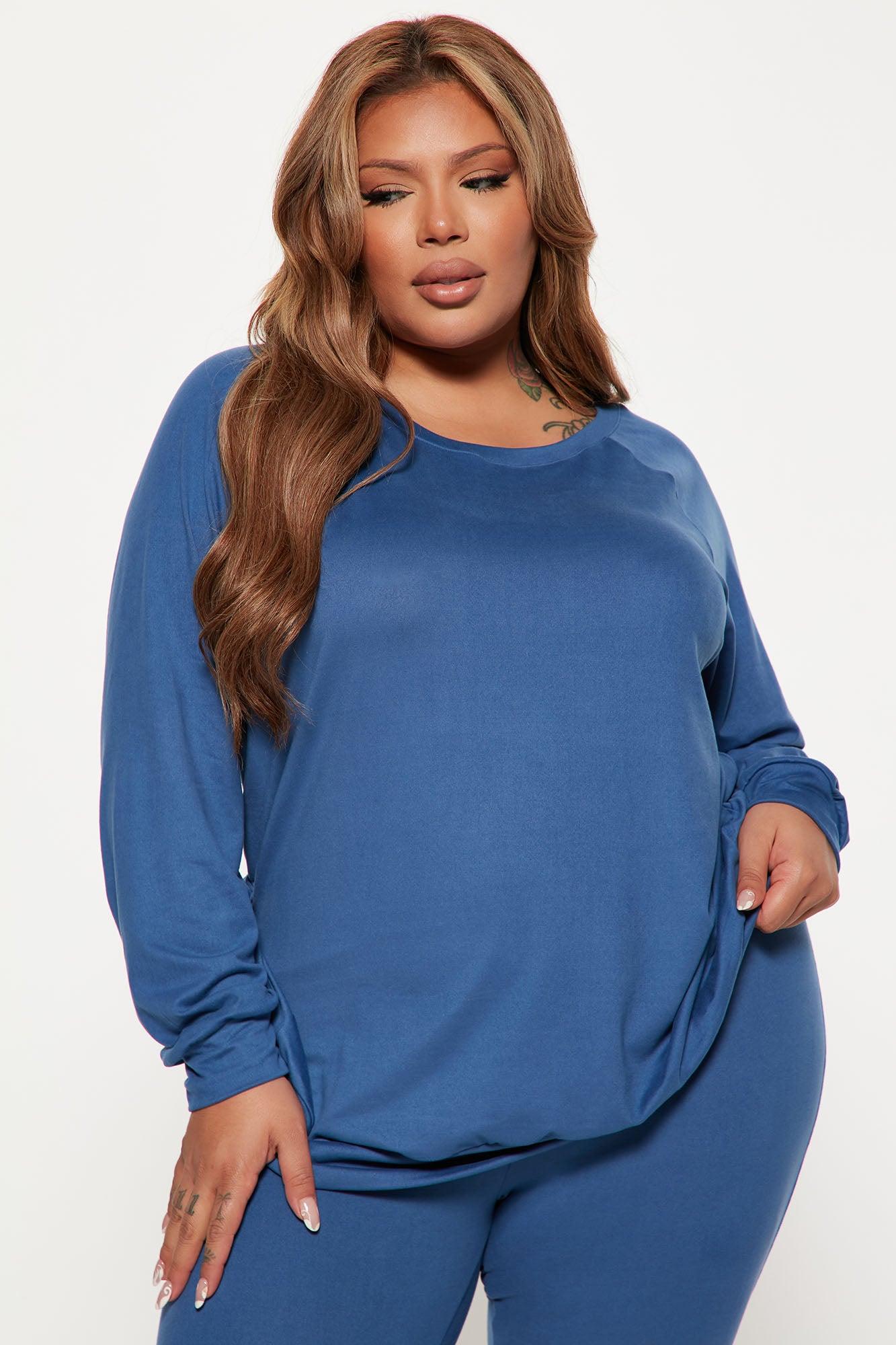 Kick Back Legging Set - Blue Product Image