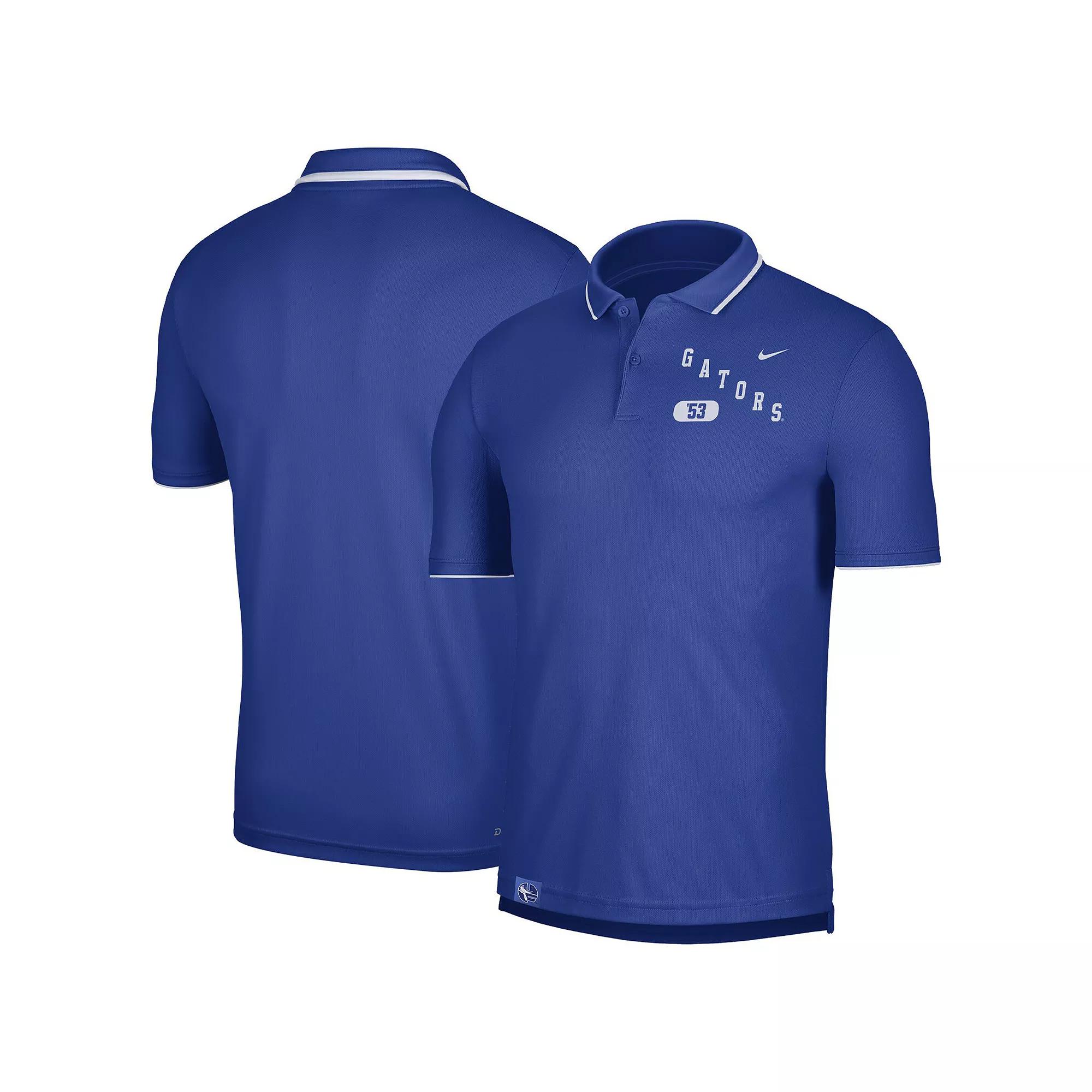 Men's Nike Blue UCLA Bruins Wordmark Performance Polo,  Product Image