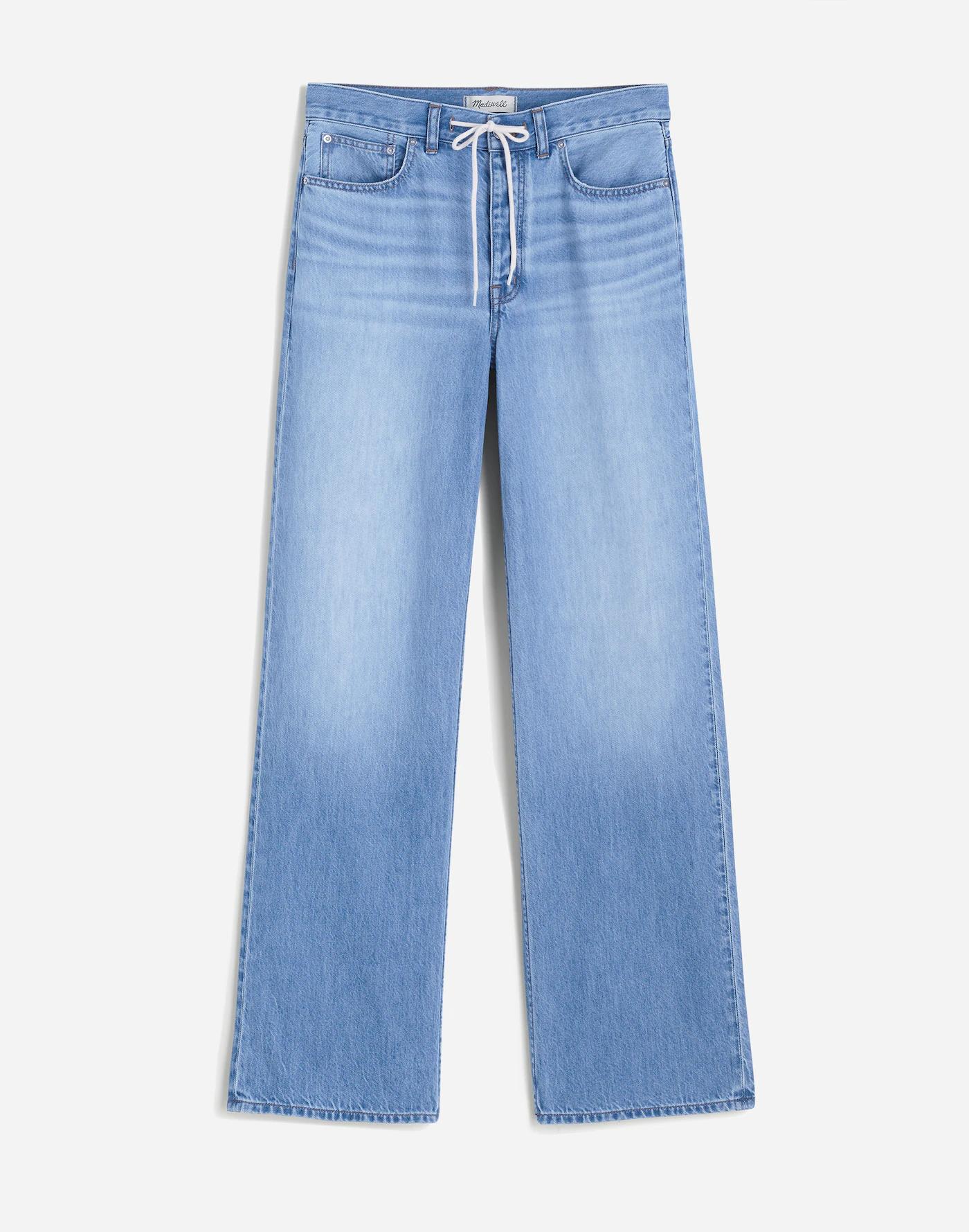 Tall Low-Slung Baggy Jean in Hambley Wash: Drawstring Edition Product Image