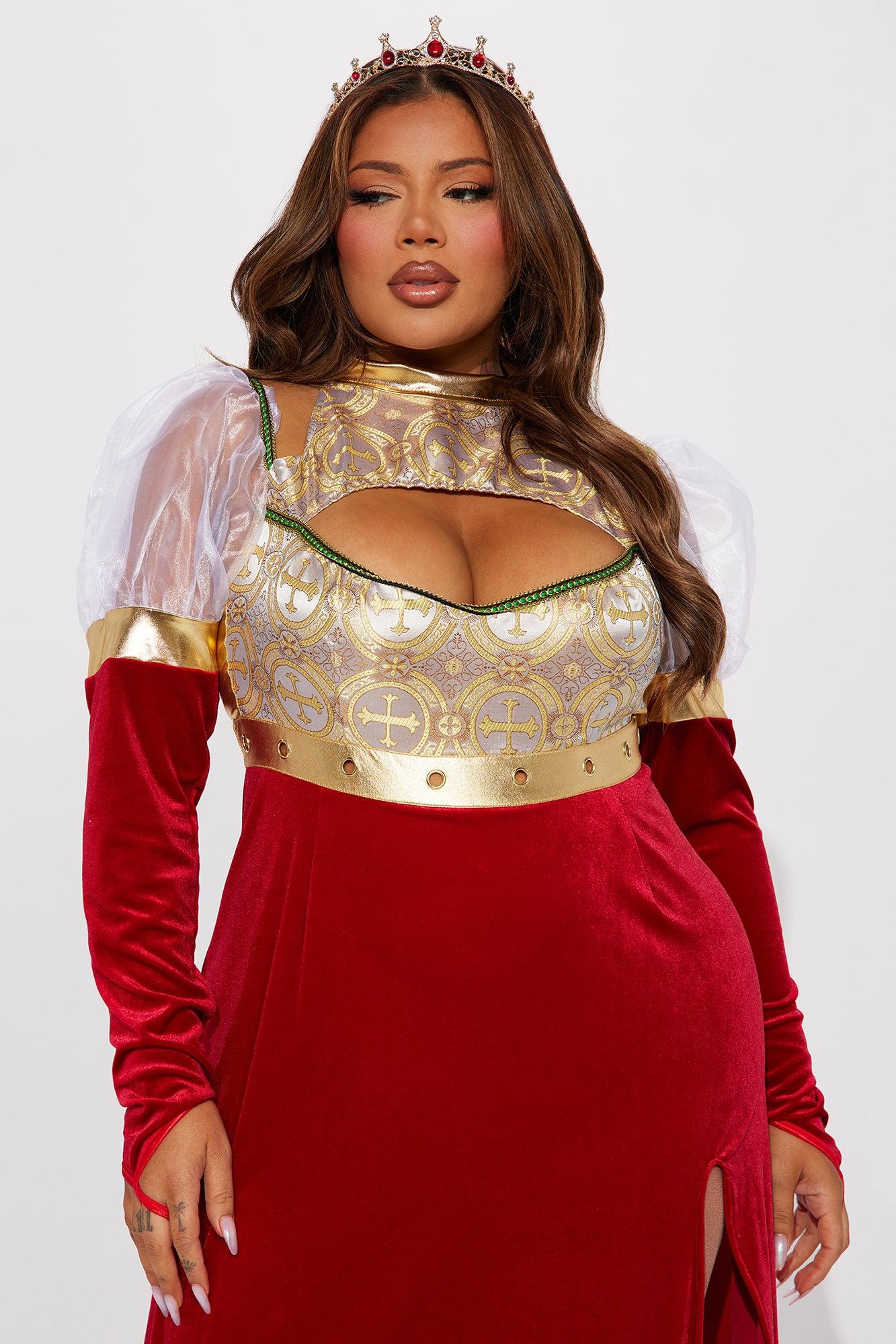 Your Queen 2 Piece Costume Set - Red/combo Product Image