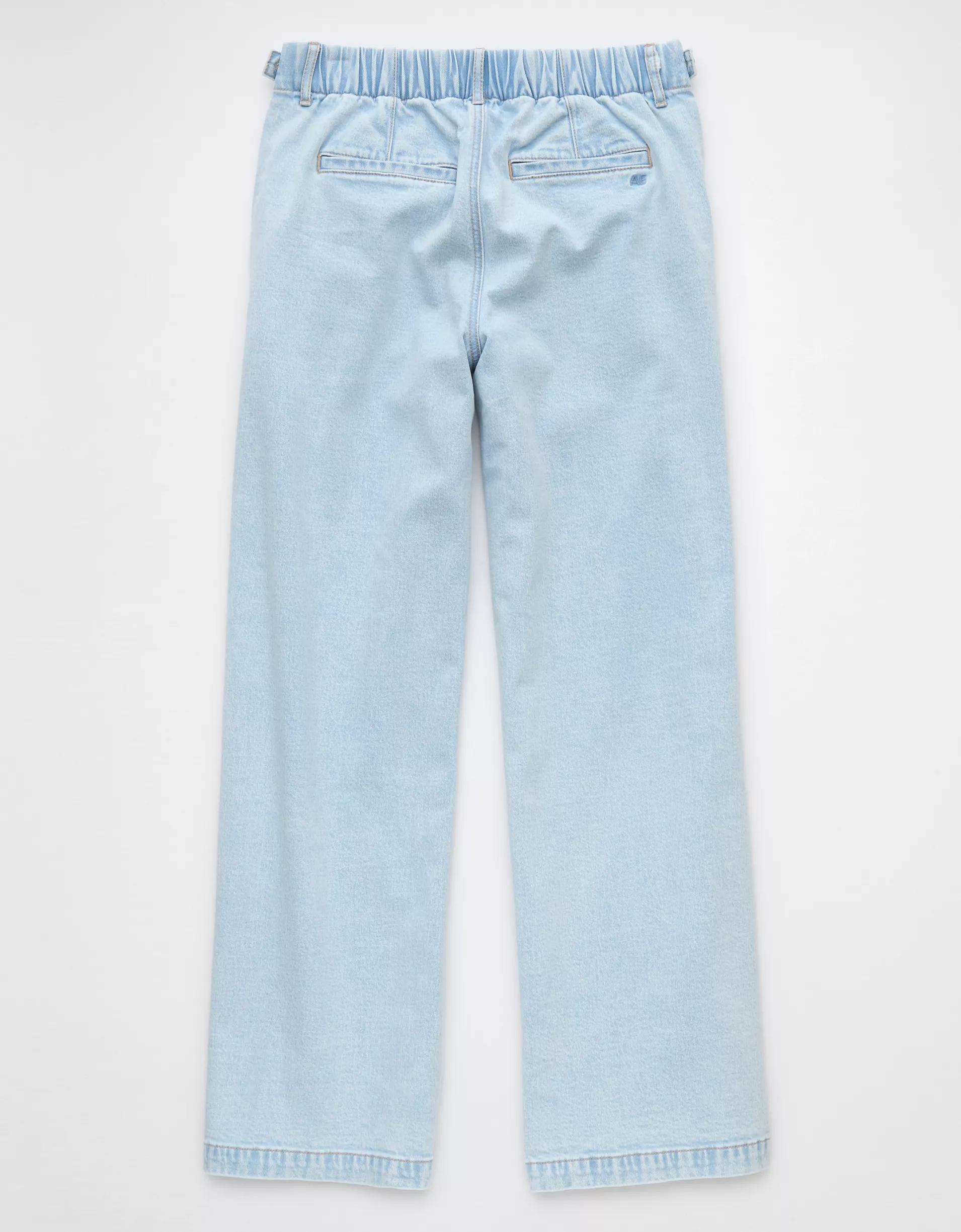 AE Strigid High-Waisted Wide-Leg Trouser Jean Product Image