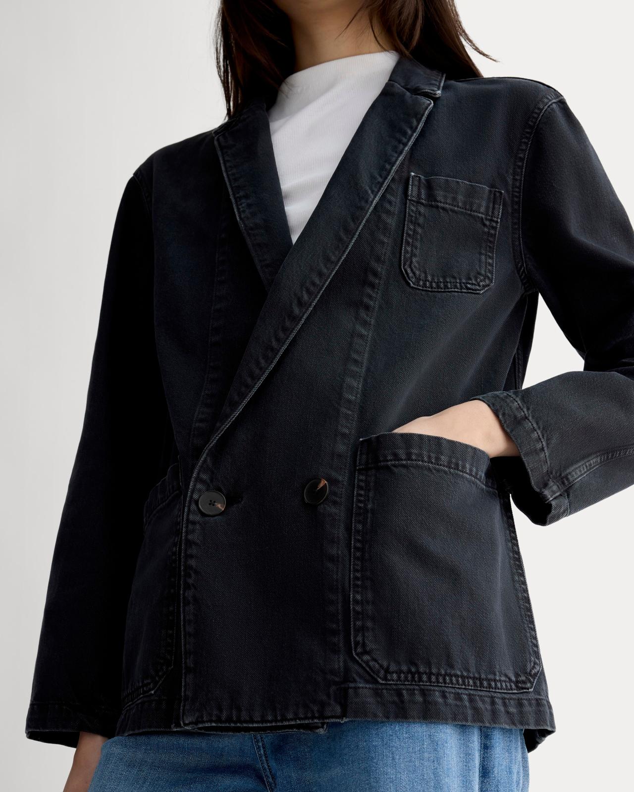 The Denim Chore Blazer Product Image