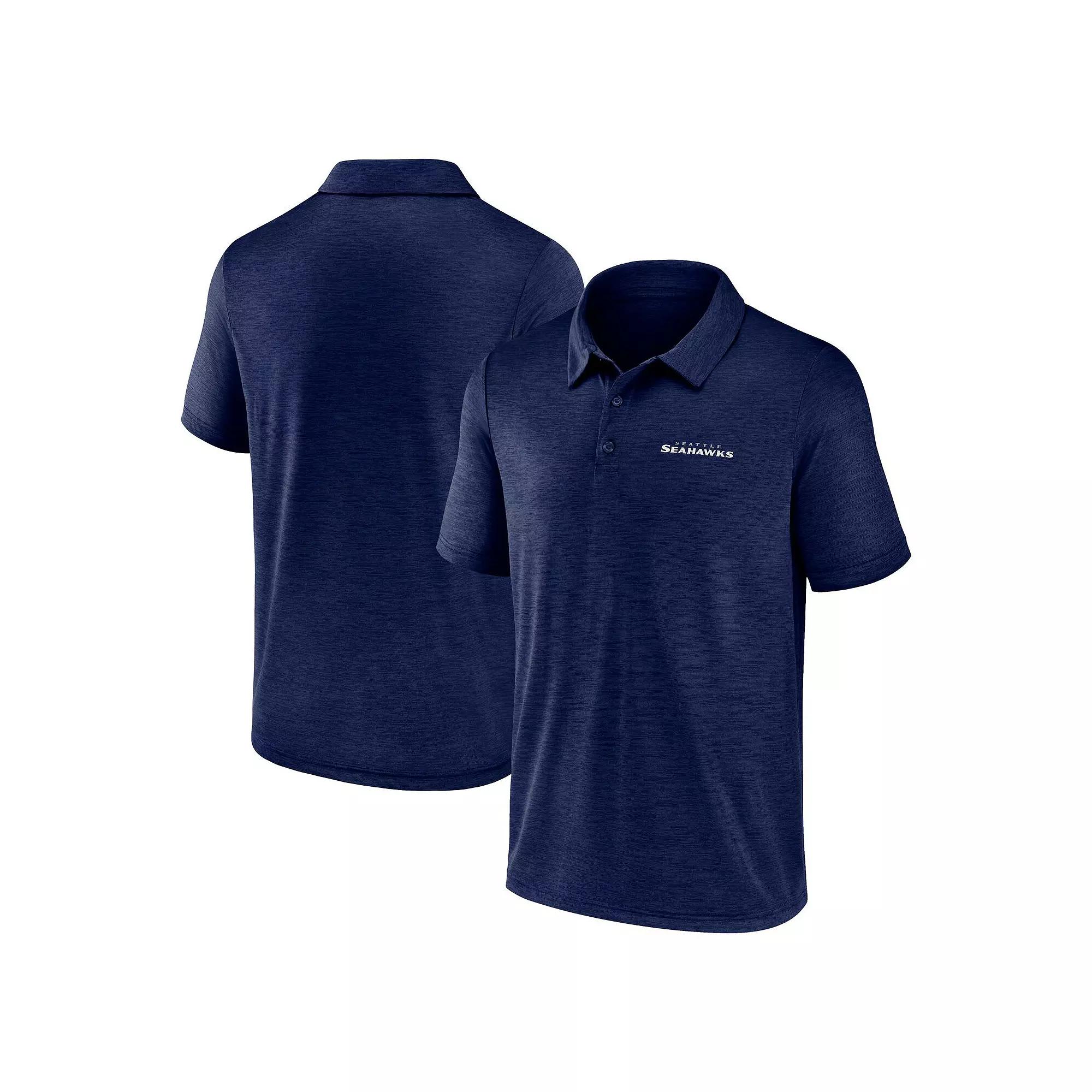 Men's Logo Athletic Navy Denver Broncos Unstoppable Polo,  Product Image