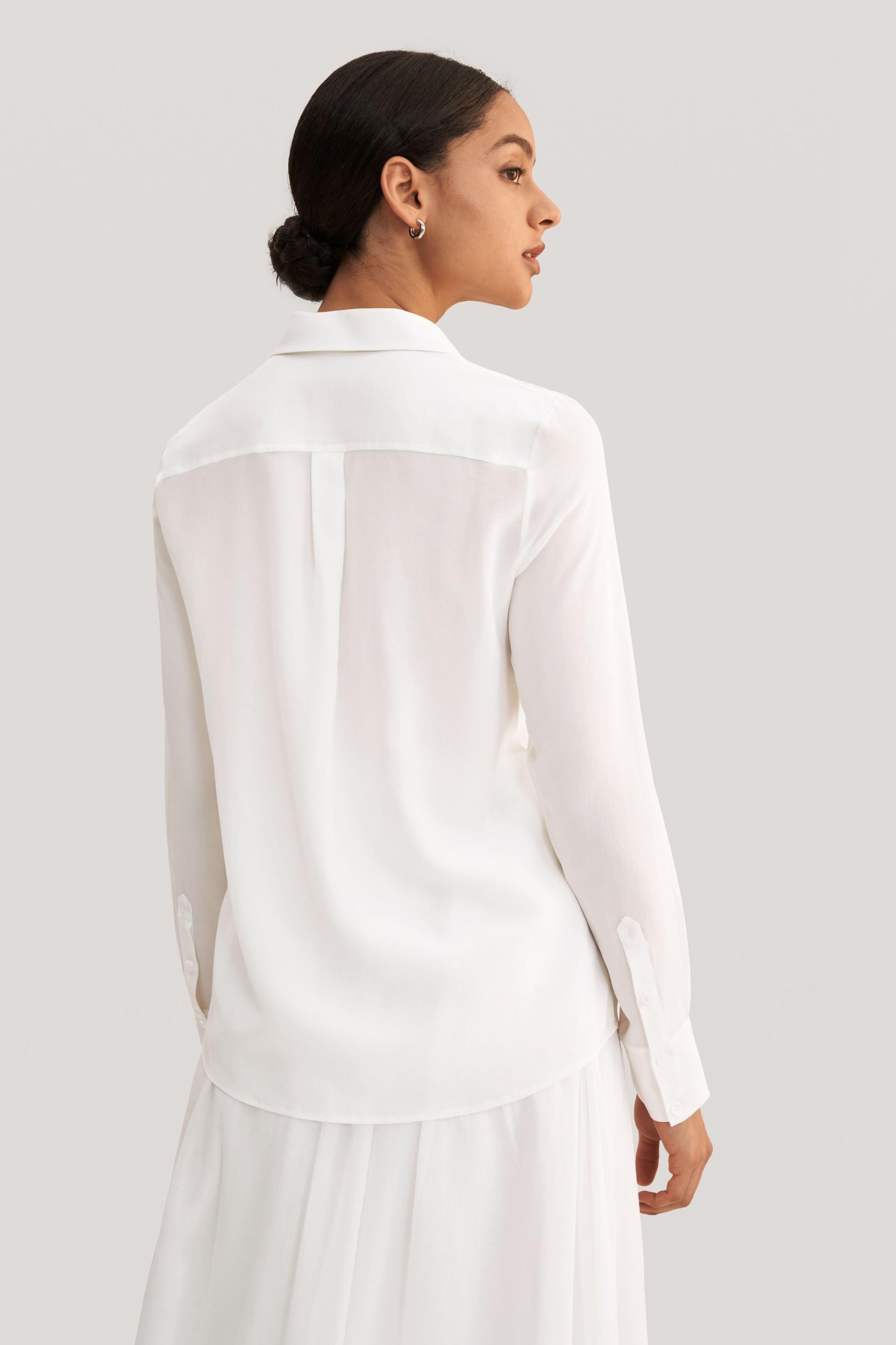 Classic Comfort Silk Shirt Product Image
