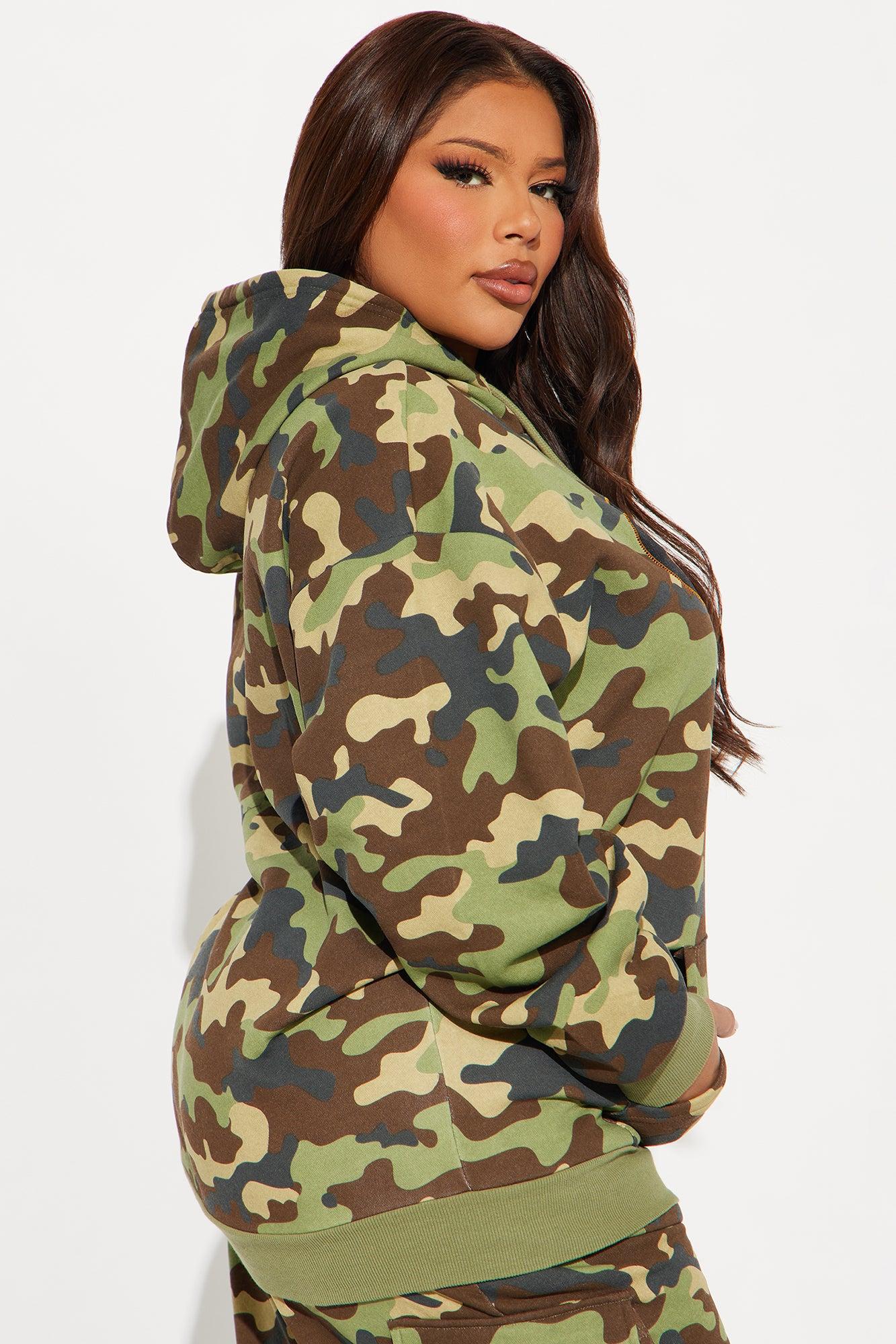 Von Dutch Camo Patch Hoodie - Camouflage Product Image