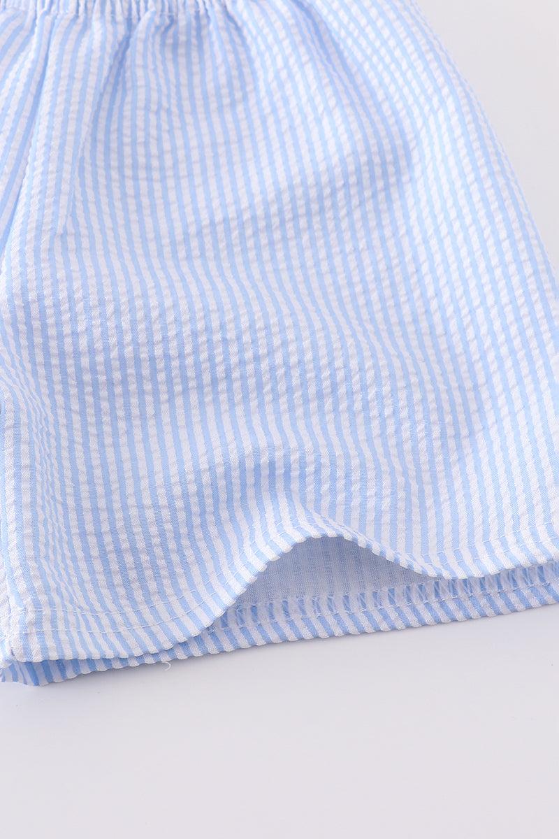 Sage stripe button down shirt Product Image