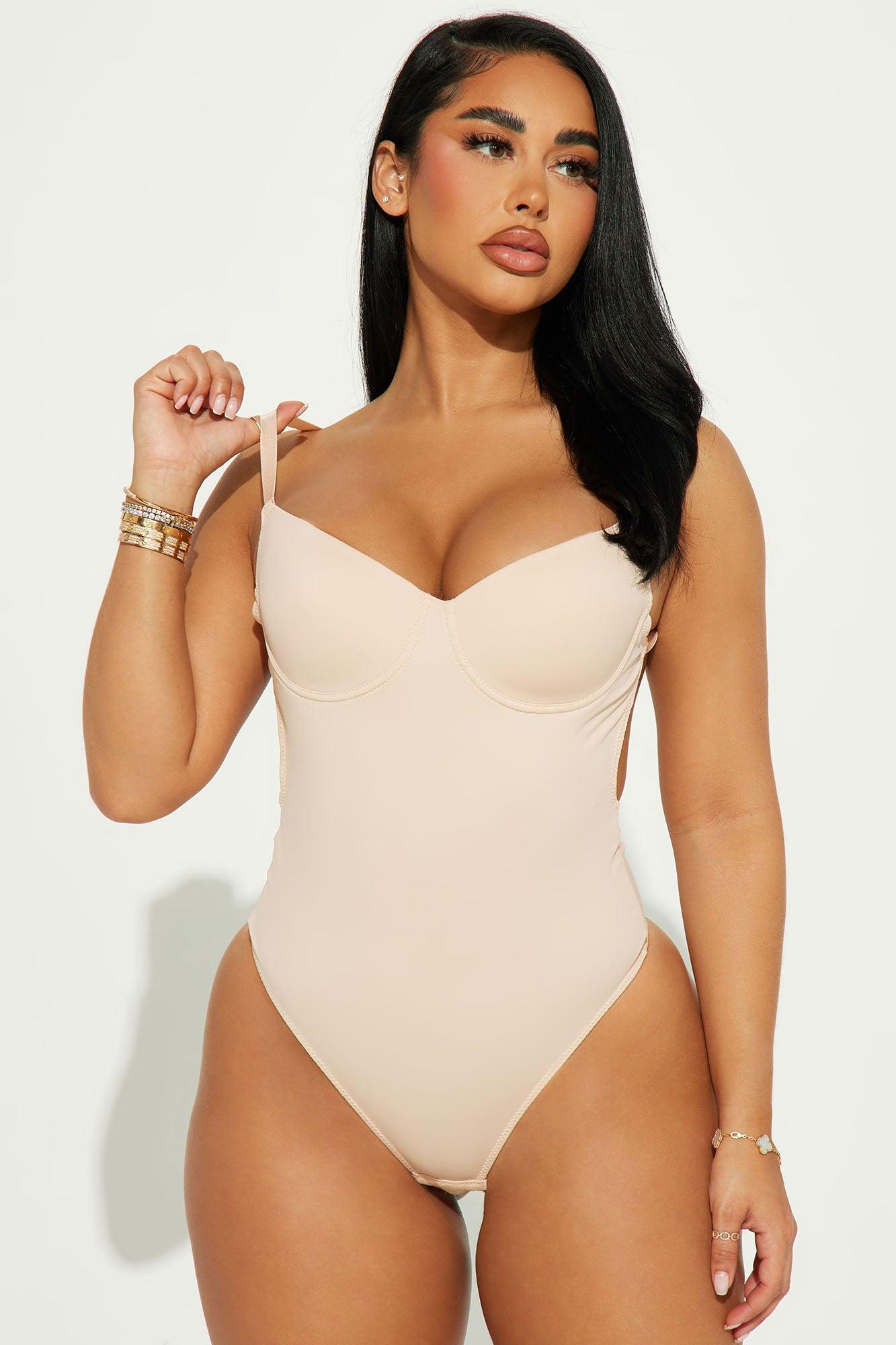 Show Off Shapewear Bodysuit - Nude Product Image