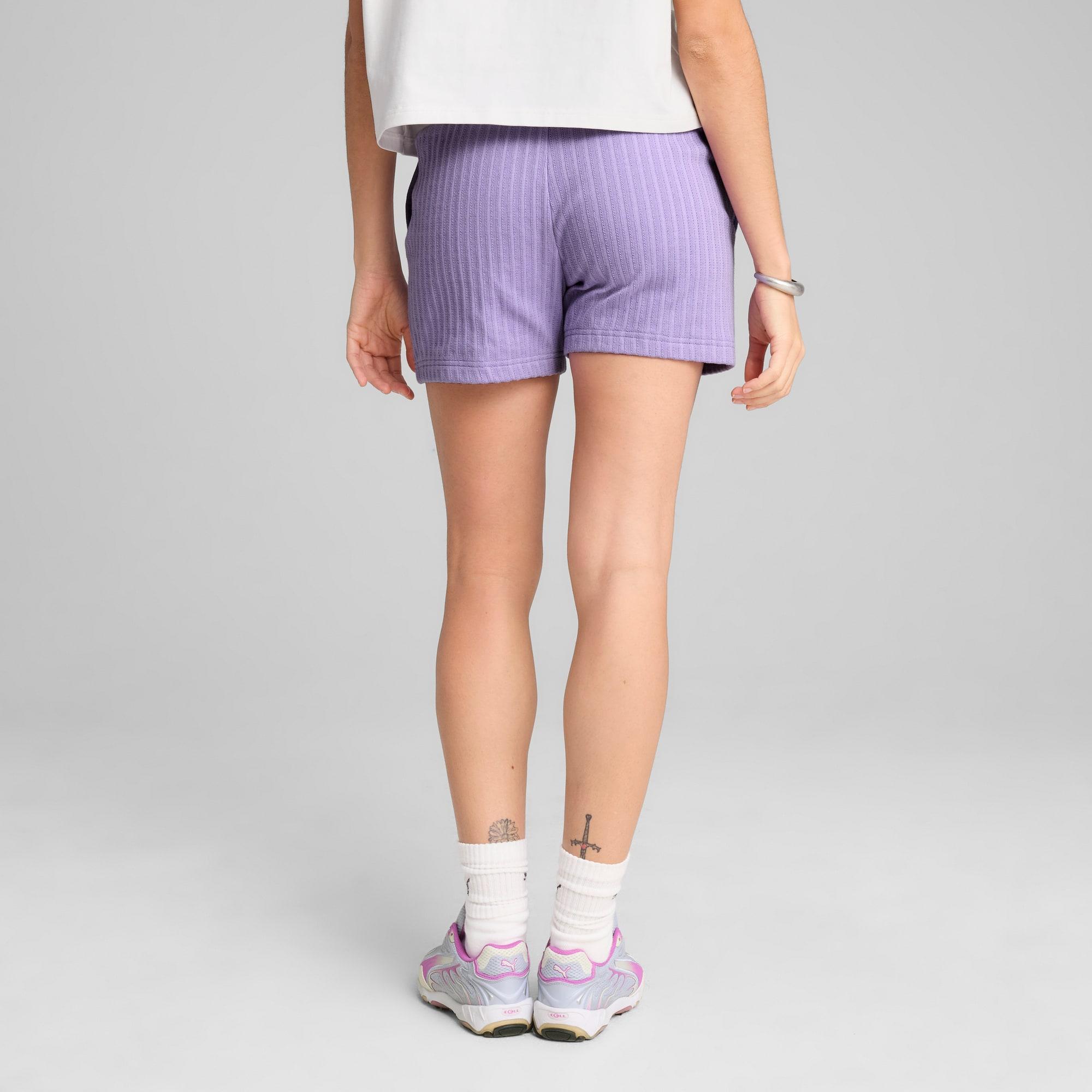 WARDROBE ESSENTIALS Women's 4" Pointelle Shorts Product Image