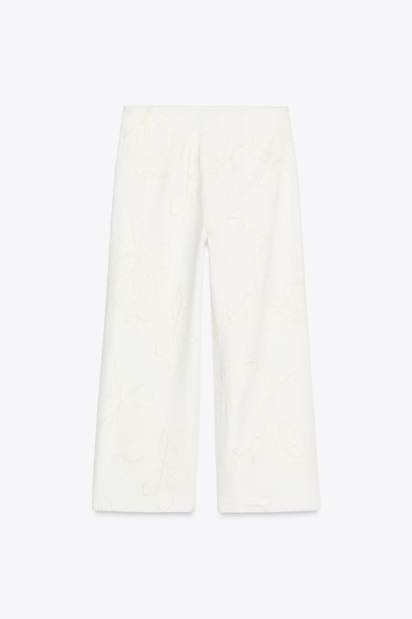 ZW COLLECTION EMBROIDERED CULOTTES Product Image