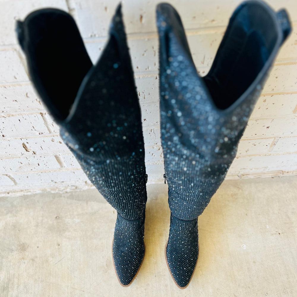 Bring Ya To Your Knees Rhinestone Boots* Product Image