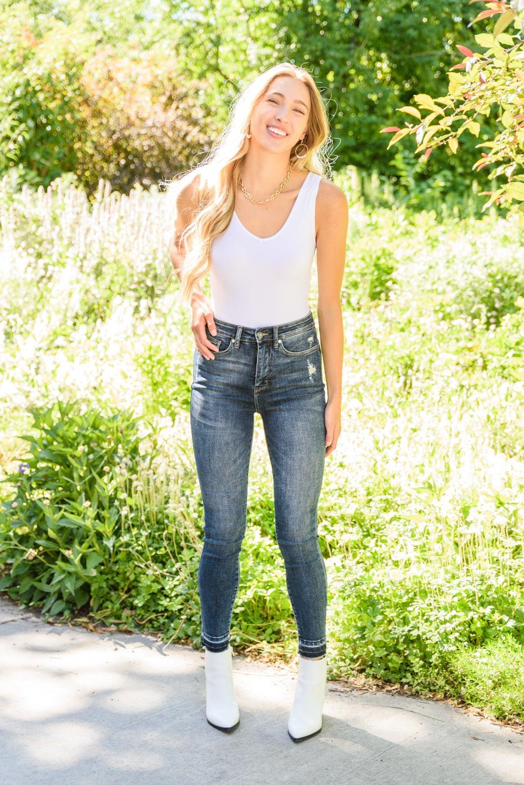 Lily Hi-Waisted Tummy Control Jeans (Online Exclusive) Product Image