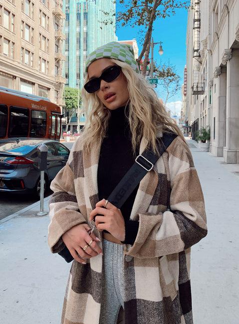 Penelope Coat Beige Product Image