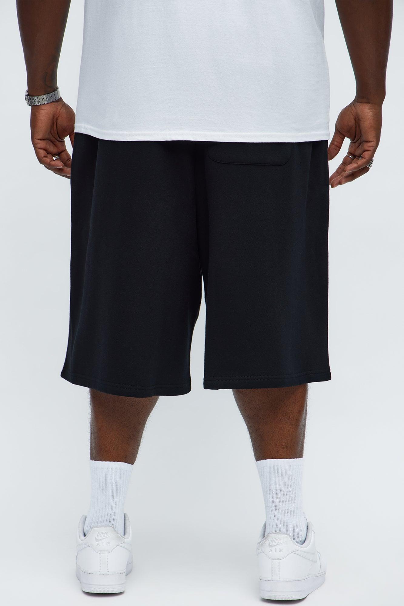 Tyson Baggy Shorts - Black Male Product Image