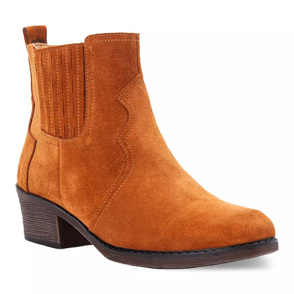 Propet Reese Women's Suede Ankle Boots,  Product Image