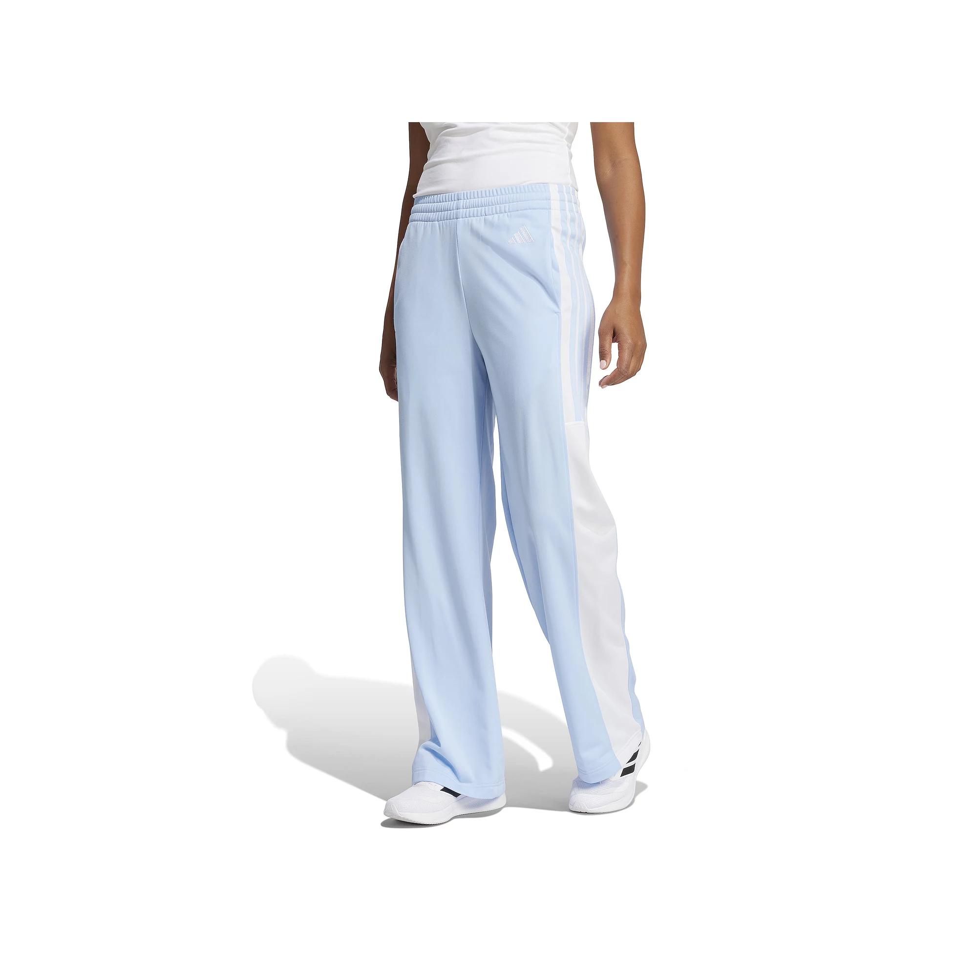 adidas Tricot 3-Stripes Fashion Track Pants Black XS Womens Product Image