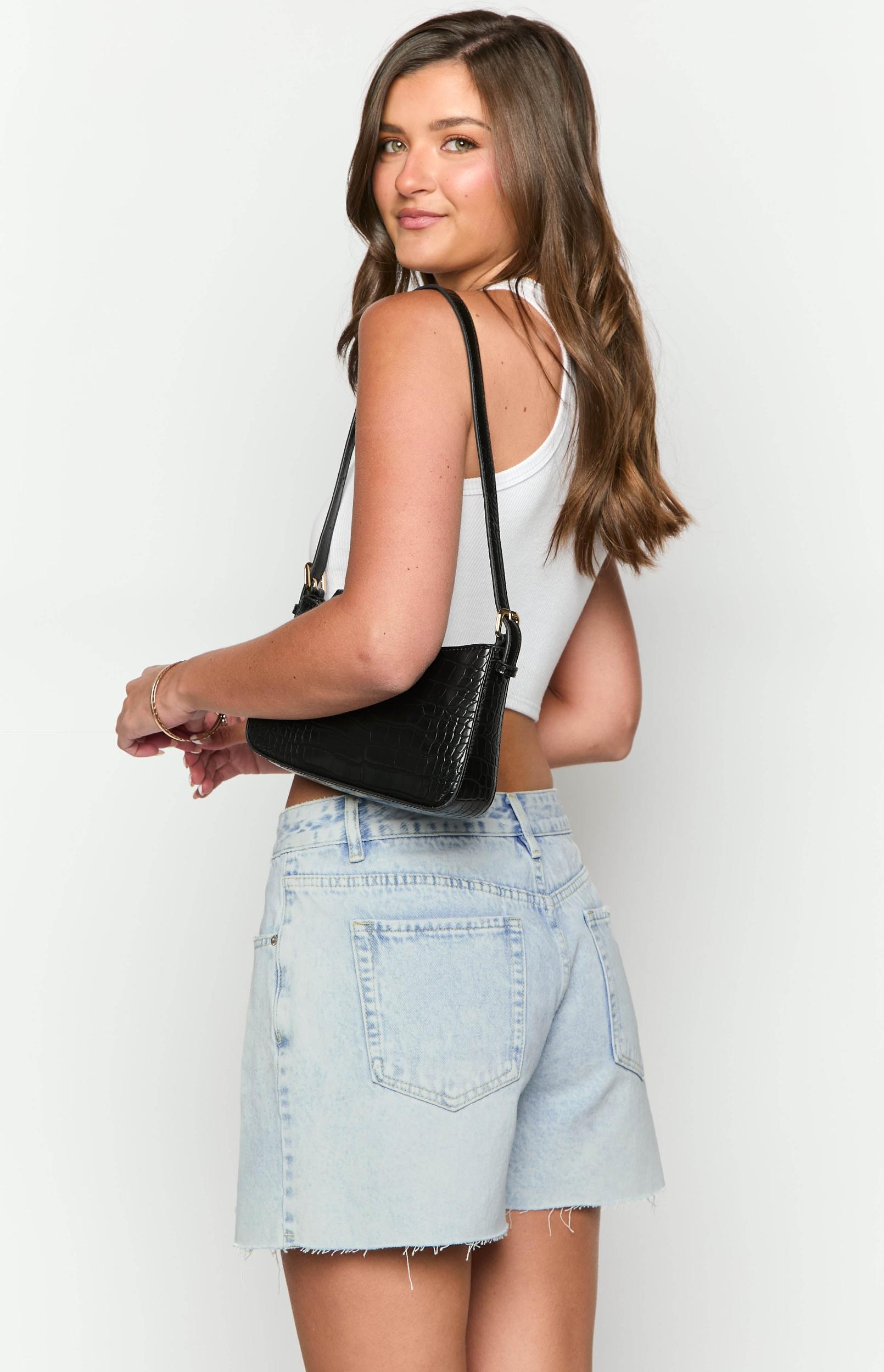 Annette Light Wash Denim Shorts Baby Product Image