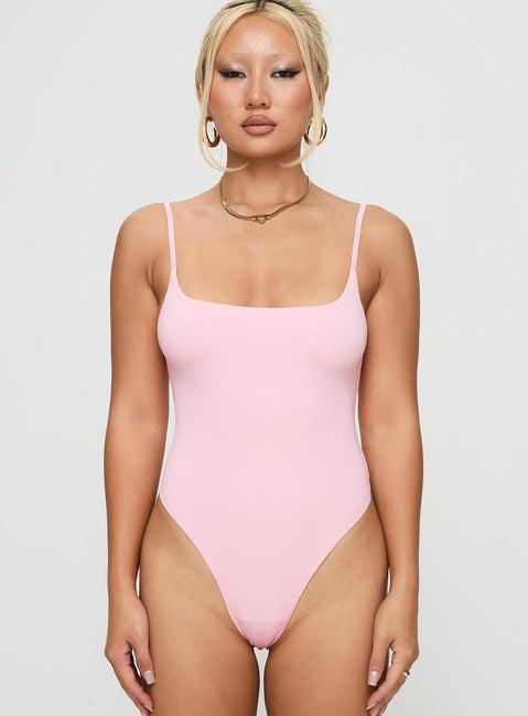 Sweet Life Bodysuit Pink Product Image