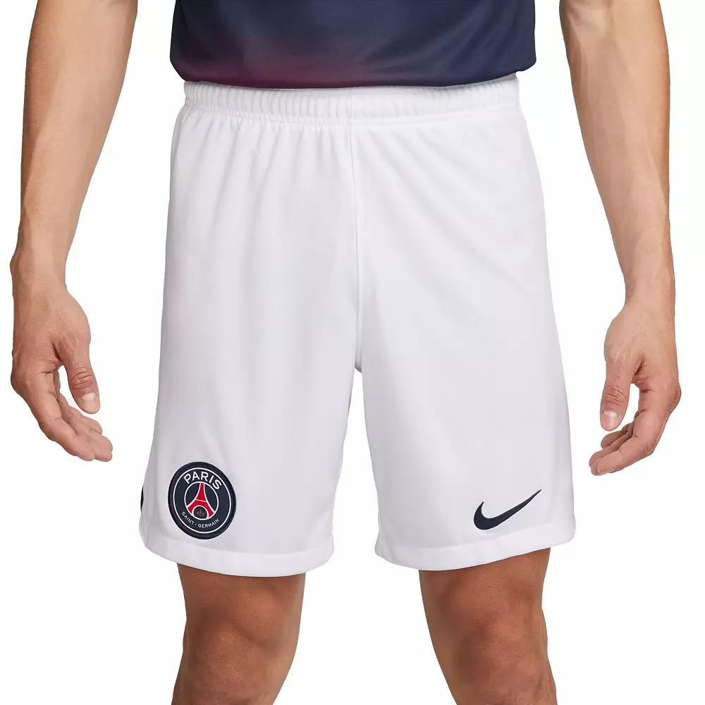 Men's Nike White Paris Saint-Germain 2023/24 Away Stadium Performance Shorts,  Product Image