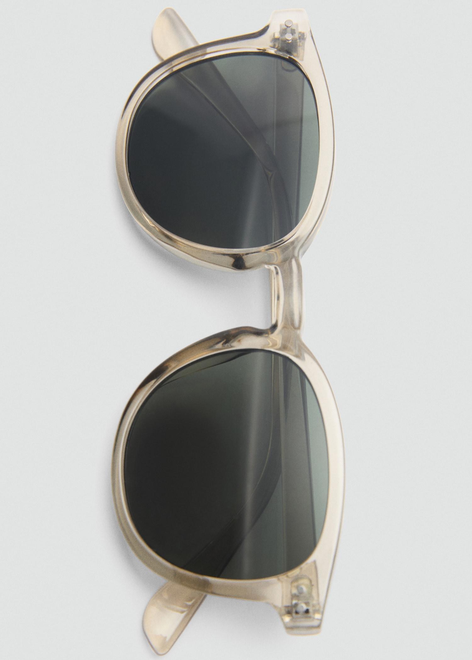 Round-framed sunglasses - Men | MANGO USA Product Image