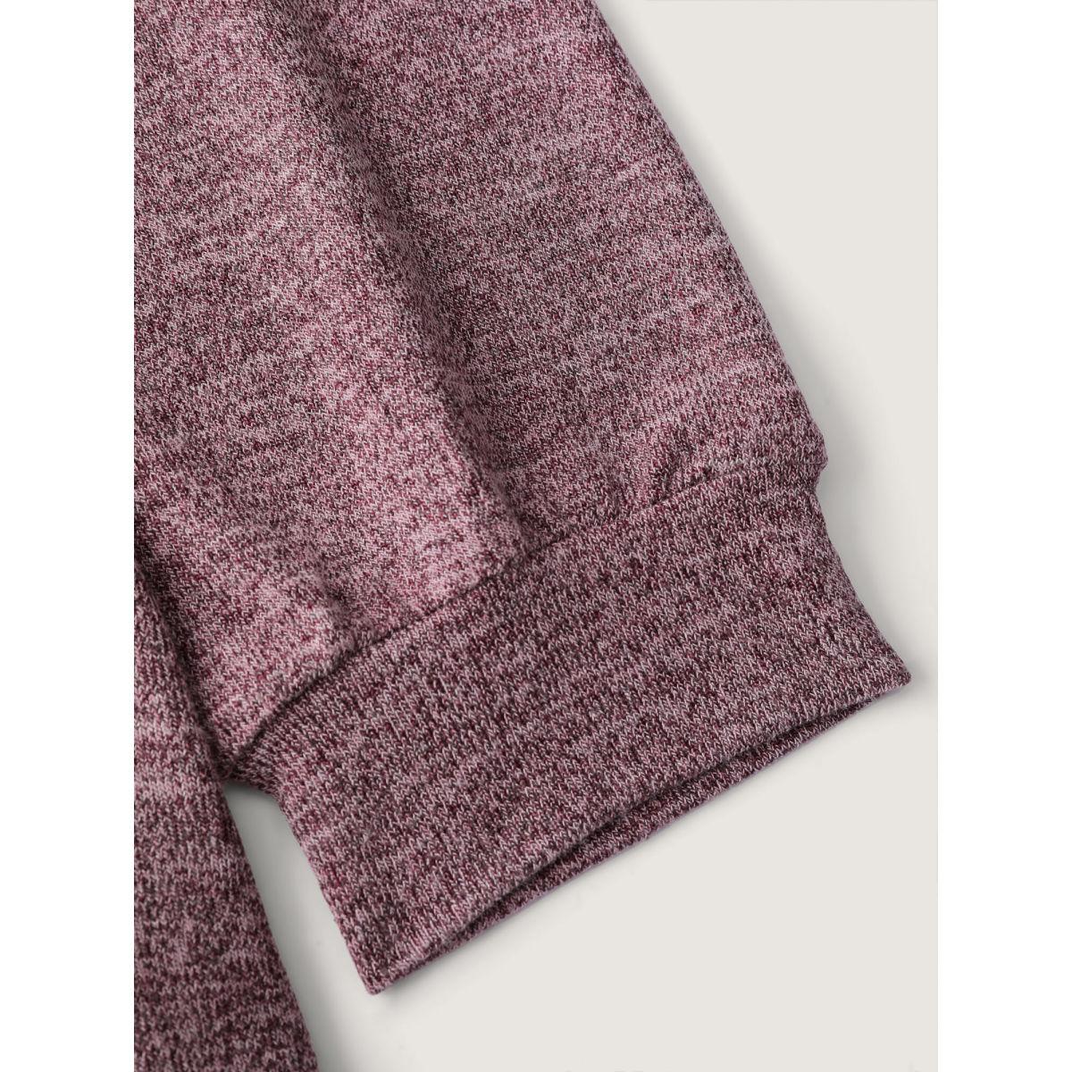 Plus Size Stretchy Drawstring Side T-Shirt DustyPink Women Leisure V-neck Casual T-shirts BloomChic 18-20/2X Product Image