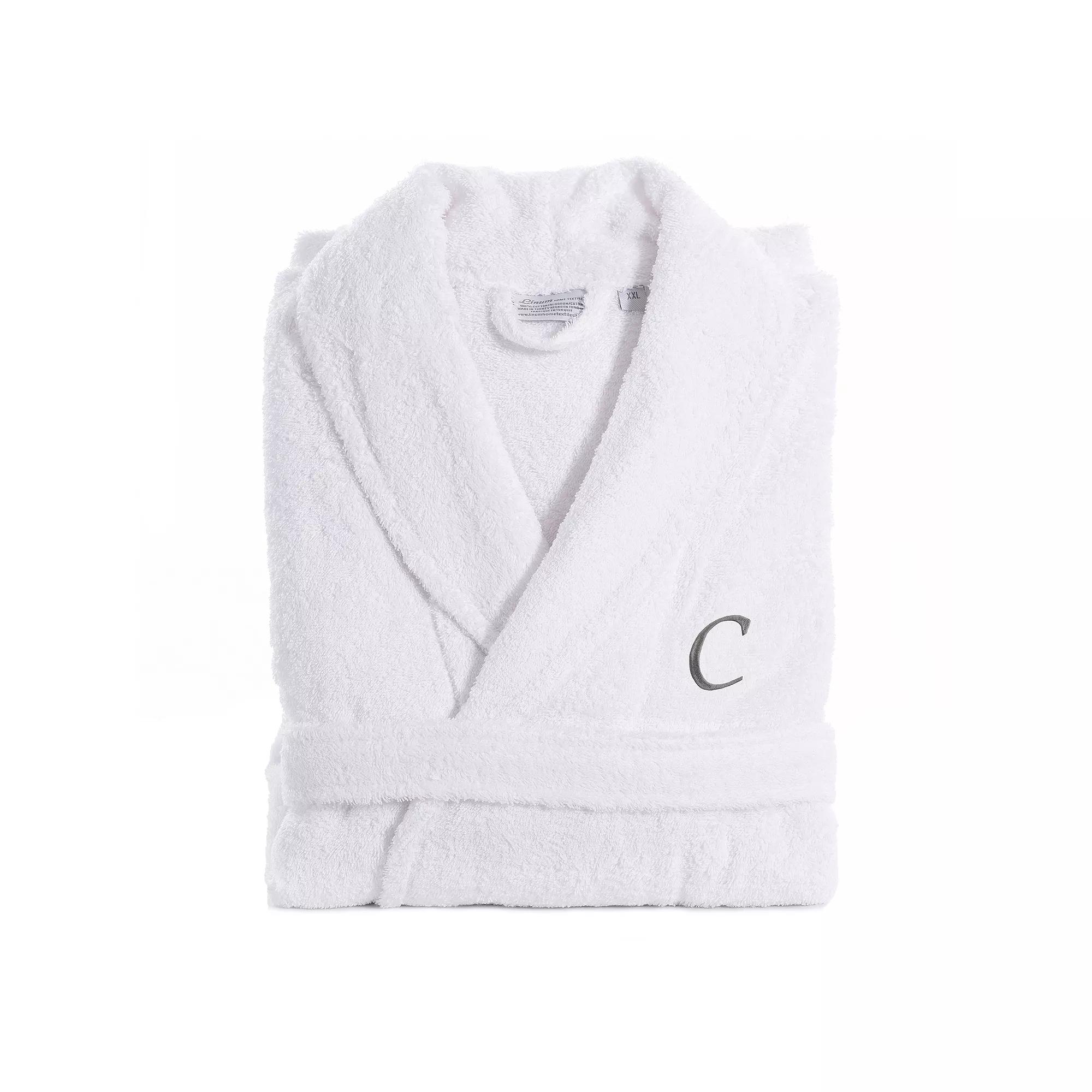 Linum Home Textiles Unisex Turkish Cotton Personalized Terry Bathrobe, Adult Unisex,  Product Image